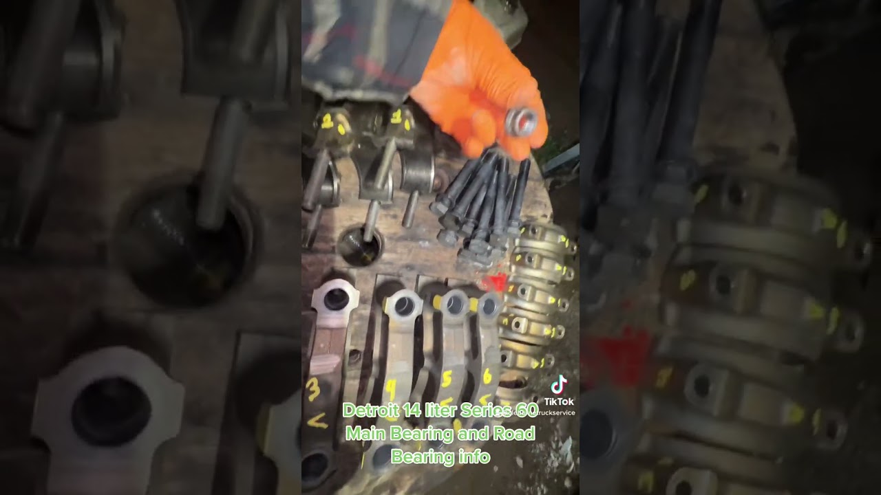 Detroit Series 60 14 Liter Engine Repair Tip's
