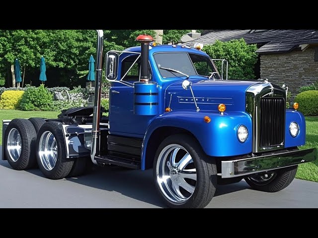 Mack B61 Semi Truck – Legendary Bulldog of the Highway