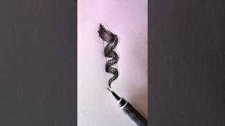 The secret "ribbon method" for curly hair 🤯 #art #shorts #foryou #tutorial #satisfying #easy #hair