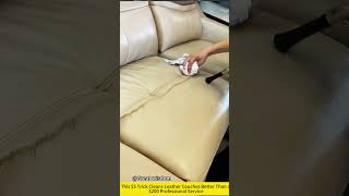 This $5 Trick Cleans Leather Couches Better Than a $200 Professional Service
