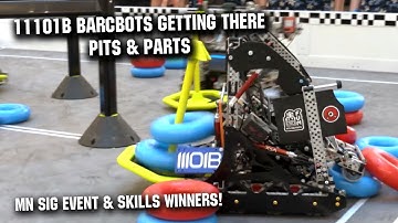 11101B Barcbots Getting There | Pits & Parts | High Stakes