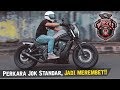 Custom Honda Rebel 500 & Kontes Jok Custom [Atenx Katros]