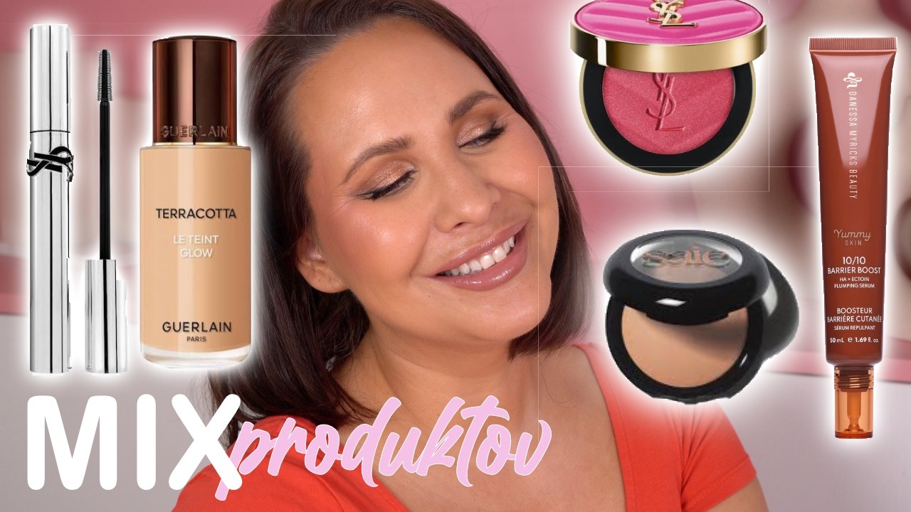 Mix produktov v jednom líčeni🥰