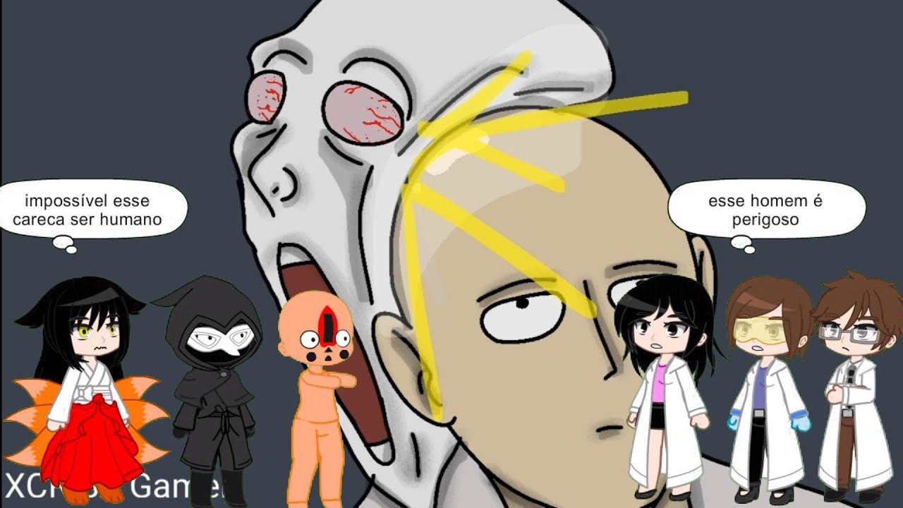 Scp + cientistas React Saitama vs scp 096 animation(XCRISX Gamer)