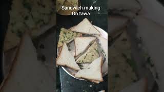 style sandwich making on tawa #minivlogg#food # #minivlog