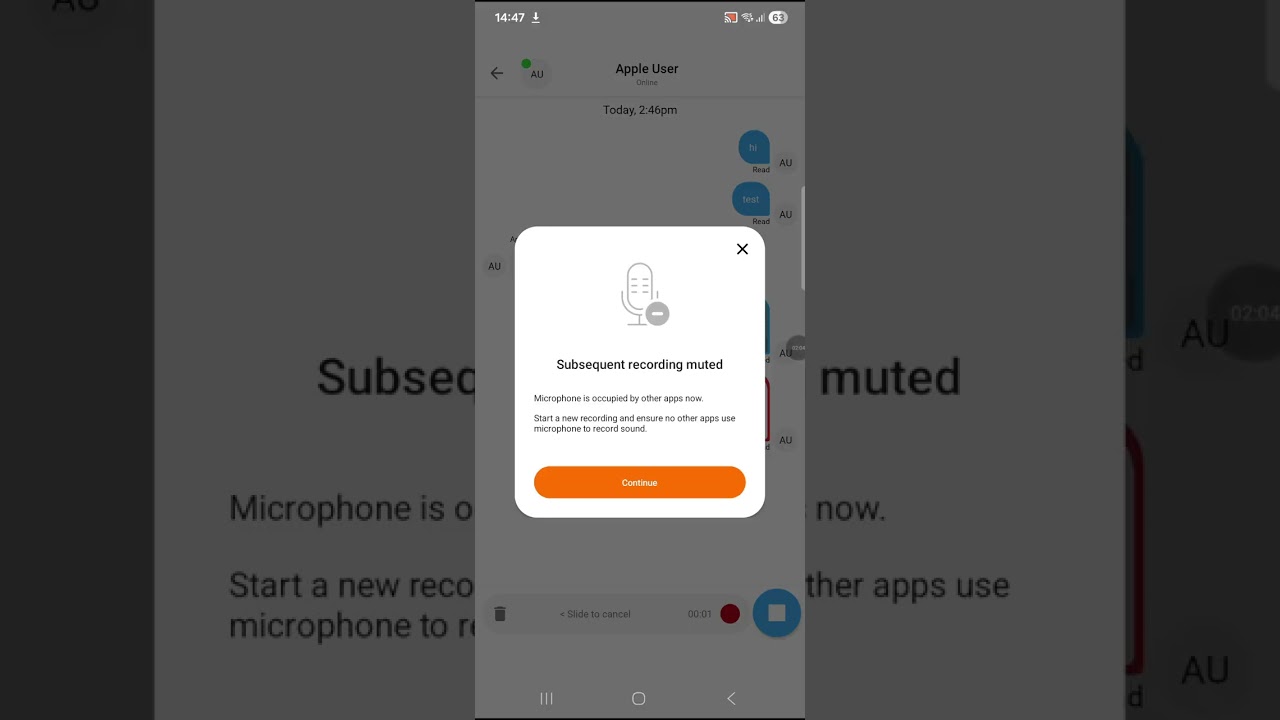 Messenger App Functionality