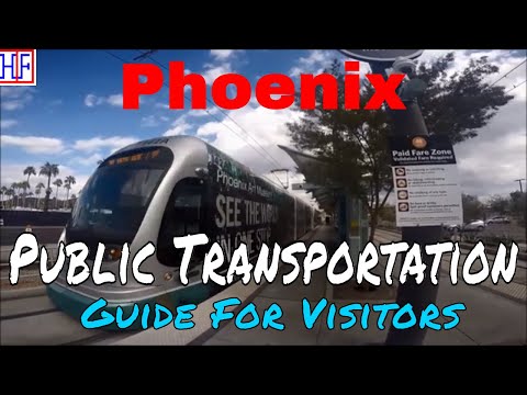 Video: Getting Around Phoenix: Guide to Public Transportation