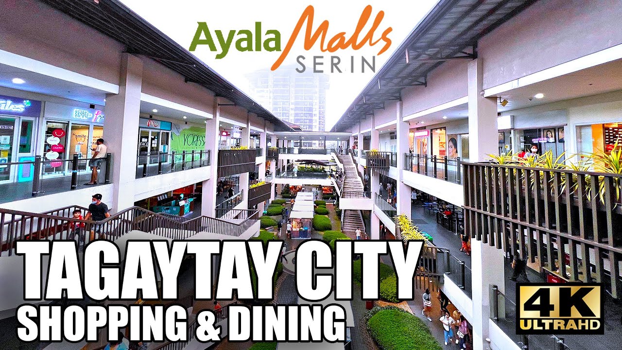 AMAZING SHOPPING MALL IN TAGAYTAY CITY 4K 🇵🇭