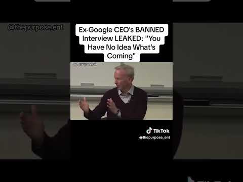 Ex-Google CEO's BANNED Interview LEAKED: "You Have No Idea What's Coming" Episode cover