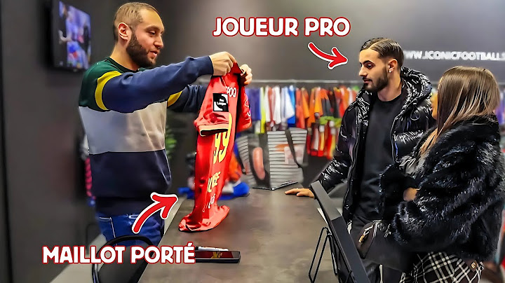 Un joueur PRO nous revend des maillots PORTÉS