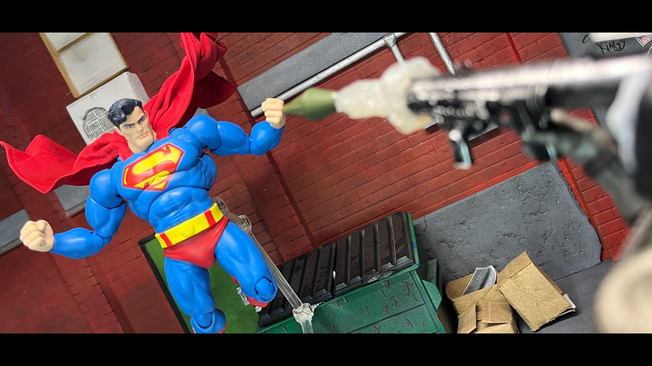 MAFEX The Dark Knight Returns Superman Review💥Este Superman no es el de siempre  