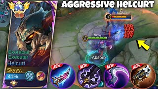 HELCURT PERFECT & AGGRESSIVE GAMEPLAY🔥 ( BEST BUILD 2024 ) MLBB