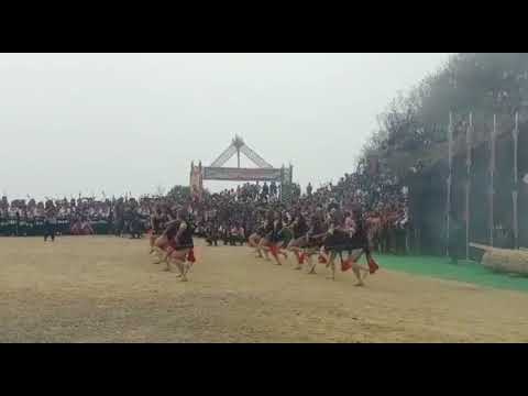 Dance performance by Pongchau Youth at Oriah festival held in PongchauArunachal Pradesh