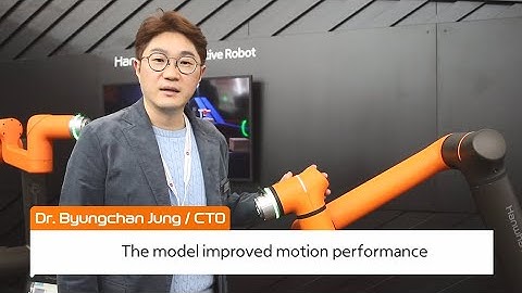 Hanwha Robotics @ EMO2023: Booth