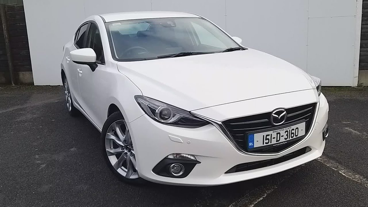 151d3160 15 Mazda 3 150ps Platinum 4dr 13 400 Youtube