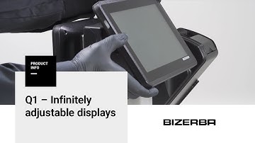 Bizerba How-To –  Ergonomic with adjustable displays