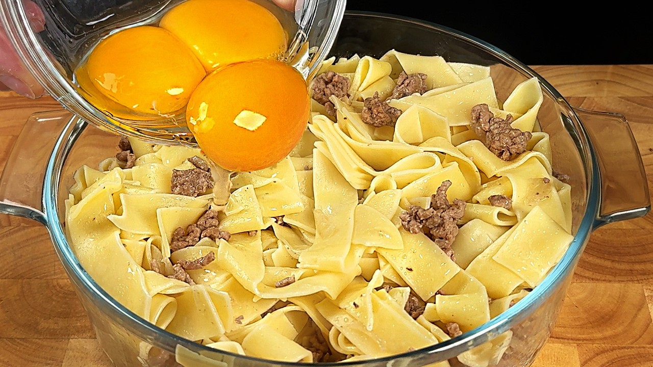 Внимание: этот старый рецепт пасты и мяса изменит ваши представления о приготовлении ужина ❗️ Быс...