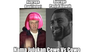 Download Lagu Nama Julukan Cowok vs Cewek MP3