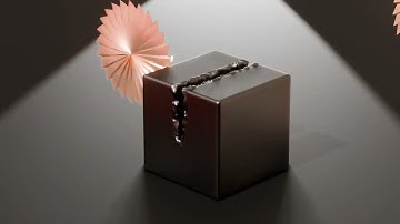 Sawing Default Cube - Blender Geometry Nodes 4.1; Noding-Product