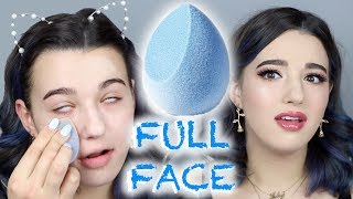 FULL FACE USING ONLY JUNO MICRO-FIBER SPONGE...