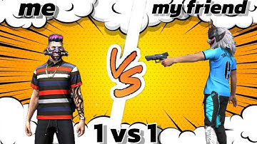 My Friend Challenge Me In Free Fire ||  1 vs 1 Custom In Free Fire
