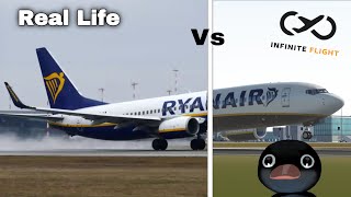 6 Real Life Landings recreated in *Infinite Flight*