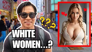 Would Japanese Guys Date a WHITE Woman? | Japan Street Interviews