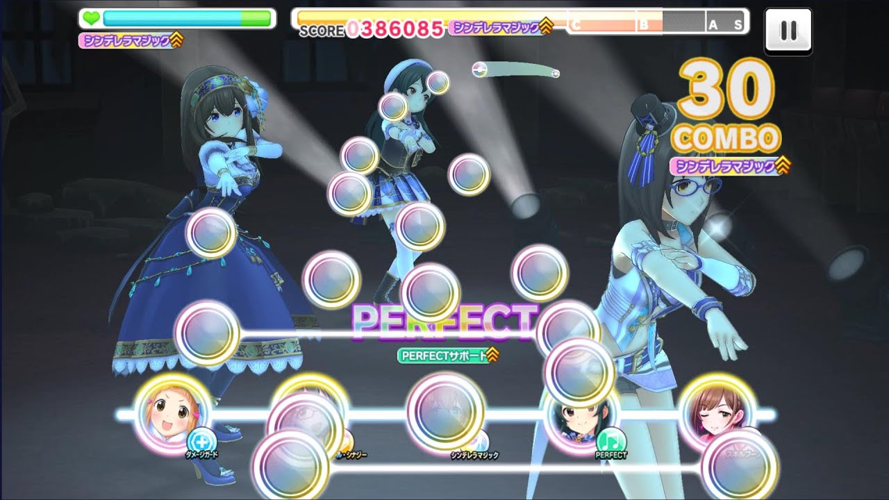 Demolish 3dmv Master 譜面 放置編成sランククリア ビジュアル編成 速度1 デレステ Noxplayer Youtube