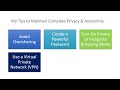 51 My Tips &amp; Tricks to Maintain Complete Privacy, Anonymity &amp; Security