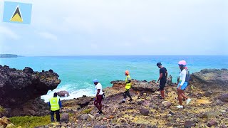 Stormy Sunday Morning Adventures in Saint Lucia | ATV Ride in Micoud village + LaTille Falls | Vlog