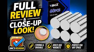 VSKIZ Strong Neodymium Magnets Review 🔥 60PCS Mini Heavy Duty Magnets | Whiteboard &amp; DIY Test