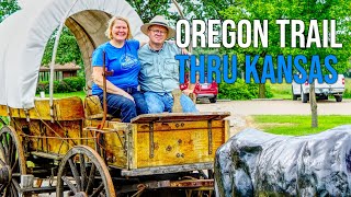 Following the Oregon Trail Thru Kansas (short version)