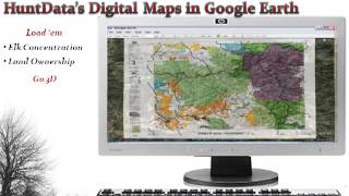 HuntData's Digital Maps