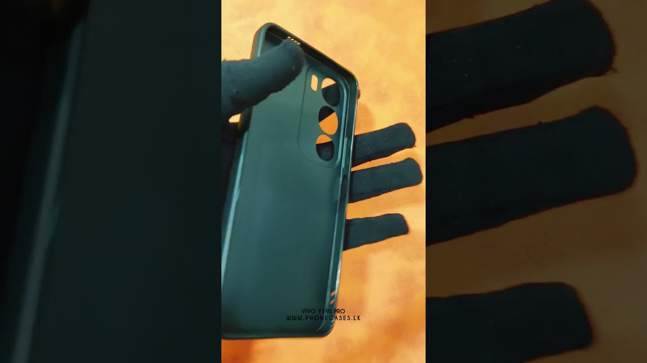 VIVO Y19s Pro | Ultra-Thin Matte Black TPU Phone Case | PhoneCases.lk