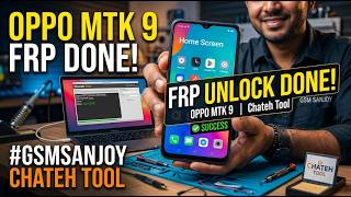 Oppo MTK 9 PIC FRP Unlock Done By Chateh tool #gsmsanjoy