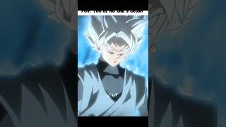 Goku Black🗣️ #goku #shorts #dragonball #animeedit #lezo