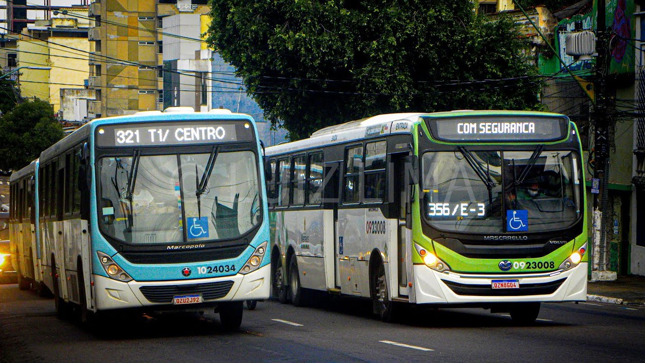 MOVIMENTAÇÃO DE ÔNIBUS NO CENTRO DA CIDADE DE MANAUS.