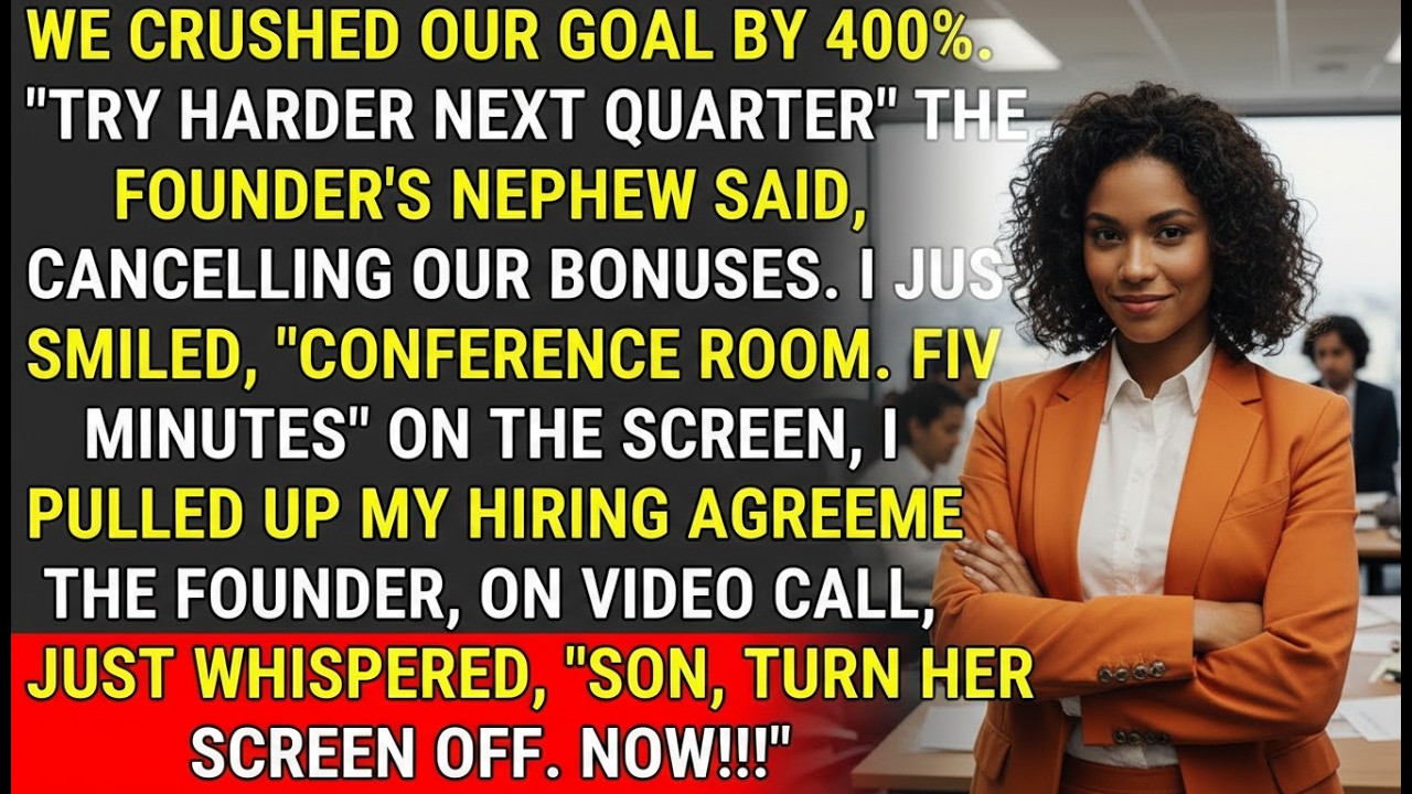 I Used a Hidden Clause to Checkmate the Founder's Nephew | Corporate Revenge