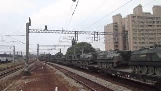 2012 07 05新營6705次軍列開車本務R119