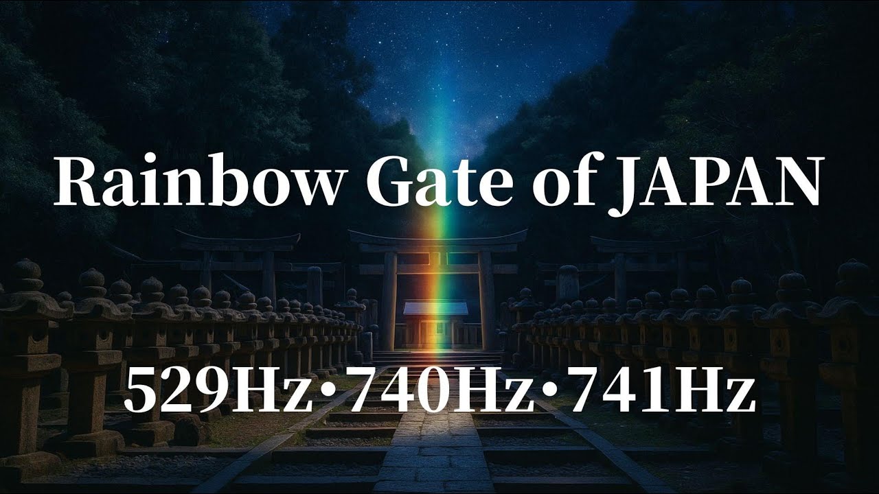Rainbow Gate of JAPAN – 529Hz | 740Hz | 741Hz Healing Music for Peace, Energy Balance & Renewal