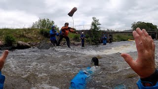 White Water Swims and Throw Bag Rescues