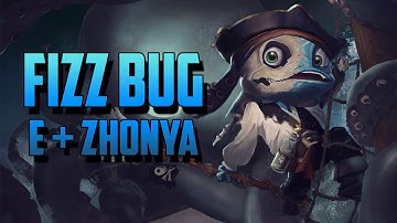 ★  EPIC FIZZ BUG | E + ZHONYA | JUNGLE | LEAGUE OF LEGENDS ★