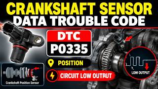 Crankshaft Position Sensor Circuit Low Output | Trouble Code Explained & Solve| Diagnose & Repair 