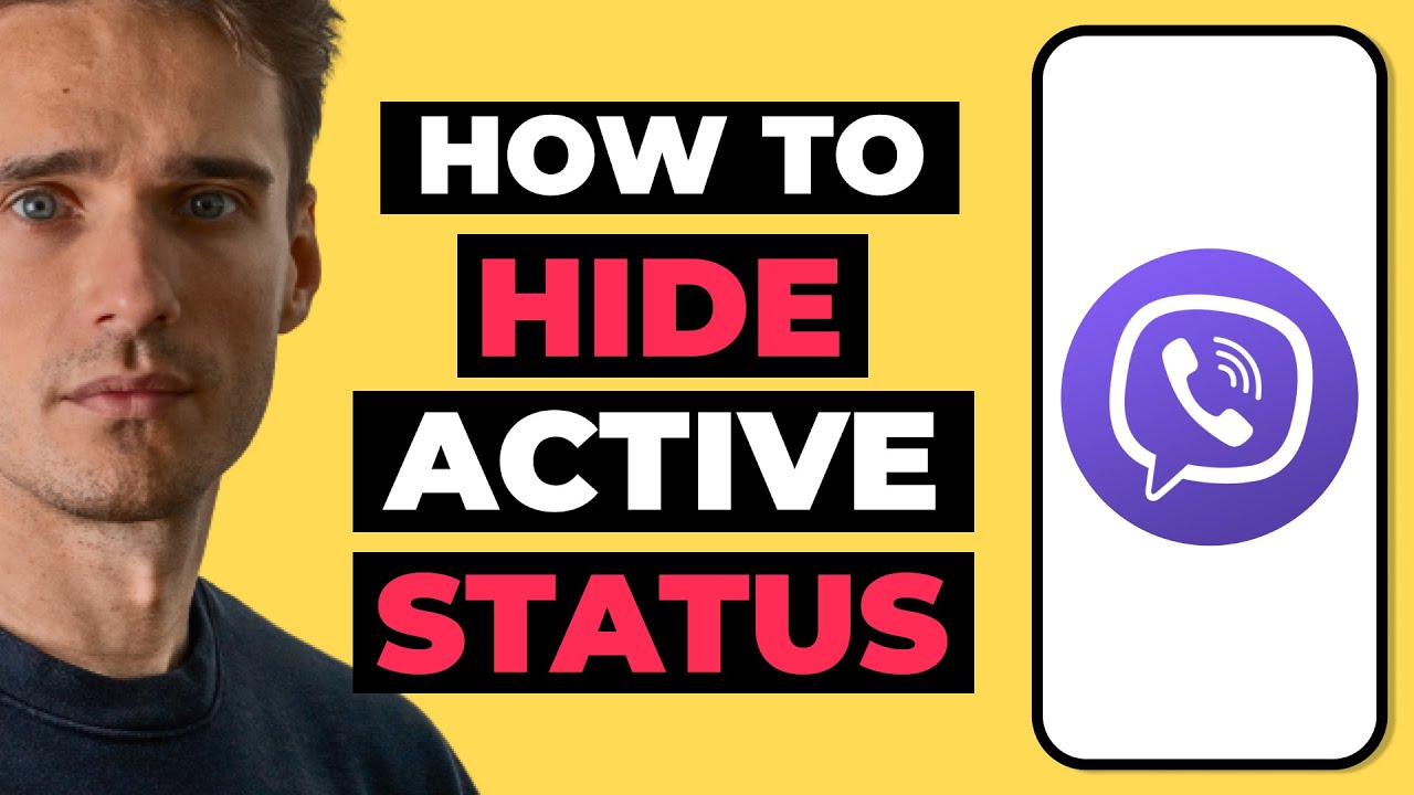 How To Hide Active Status on Viber - YouTube