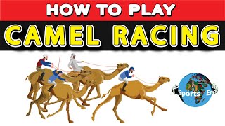 How Camel Racing is Done? (a professional event in Middle East where camels are raced for bets)
