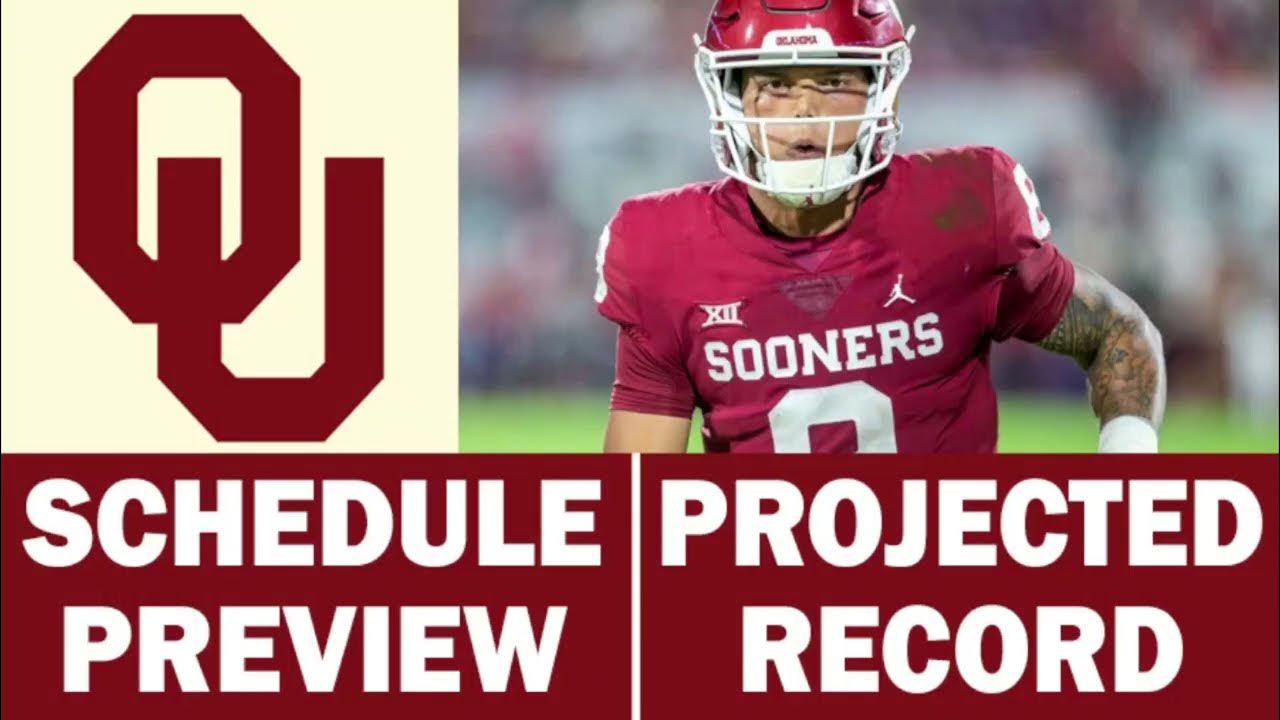 Oklahoma Football 2023 Schedule Preview & Record Projection - YouTube