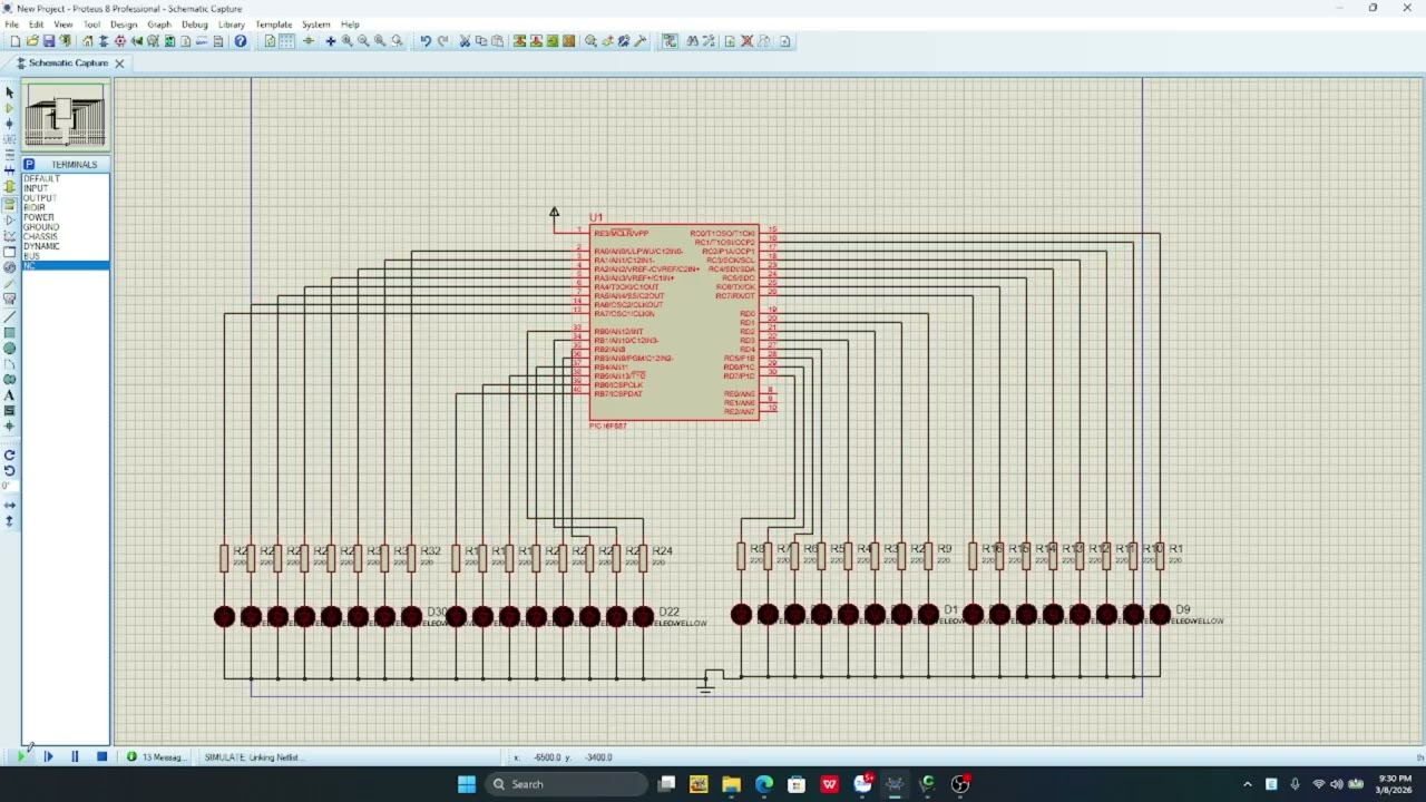 Bài tập VXL LED đơn sáng tắt theo yêu cầu