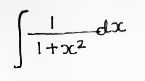 Integration of 1/1+x² #shorts #integration #nda #cbse #jee #ncert #bseb #iit #instagram