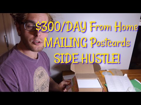 HOW MANY POSTCARDS DO I HAVE TO MAIL TO MAKE MONEY? 
