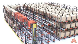 PEAK Shuttle Pallet Storage & Retrieval System | Apex Companies by Apex Companies 5,231 views 3 years ago 2 minutes, 17 seconds